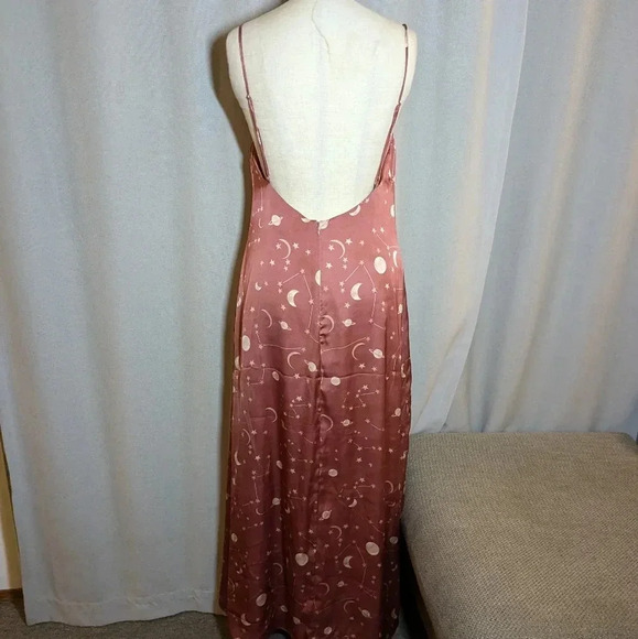Lovers + Friends X Revolve Pink Constellation Dress Maxi Small Revival - Picture 6 of 10